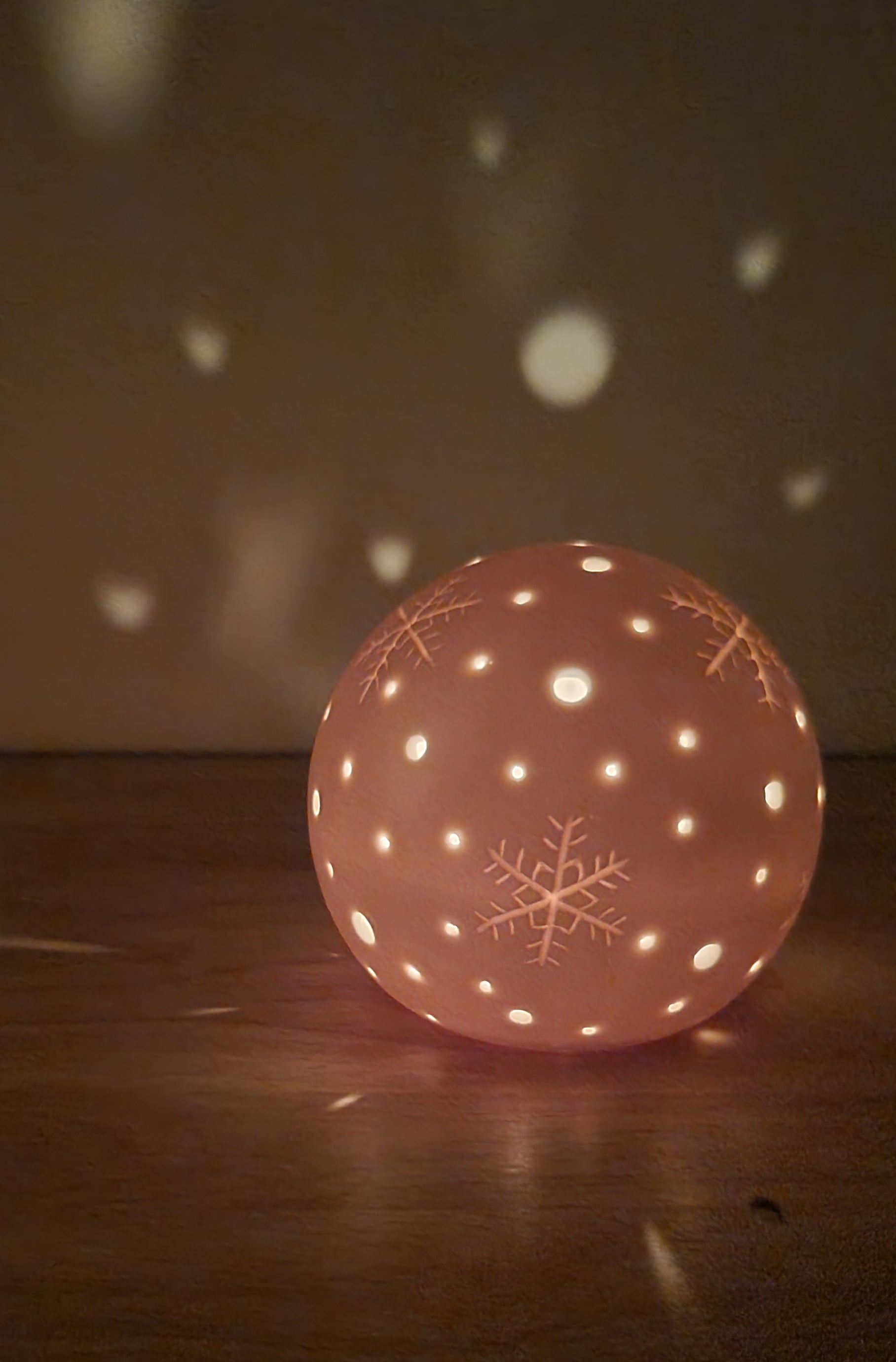 Sphères lumineuses de Noël – Céramique et Co